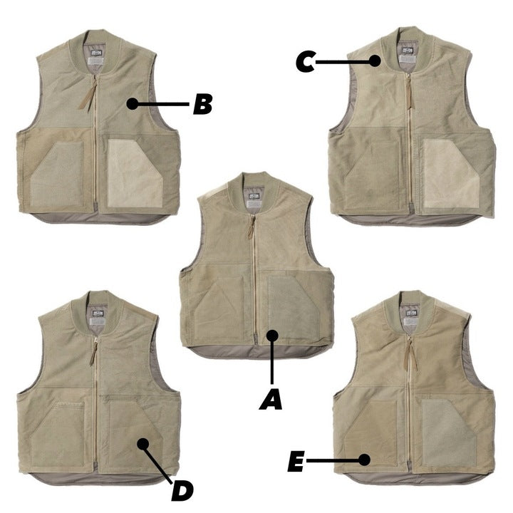JELADO Dry Goods Anchorline Padded Vest 【JDG31571】