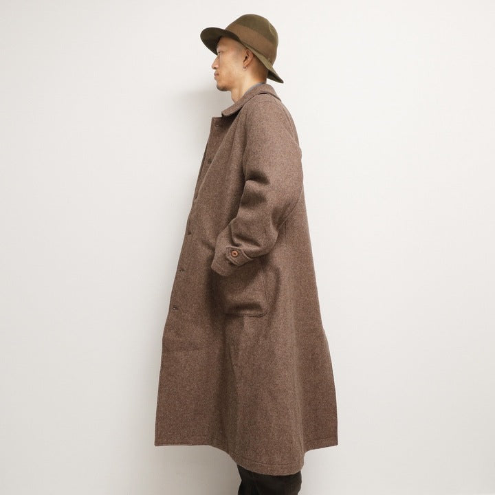 The 2 Monkeys Long-A Wool Over Coat【TM13454】