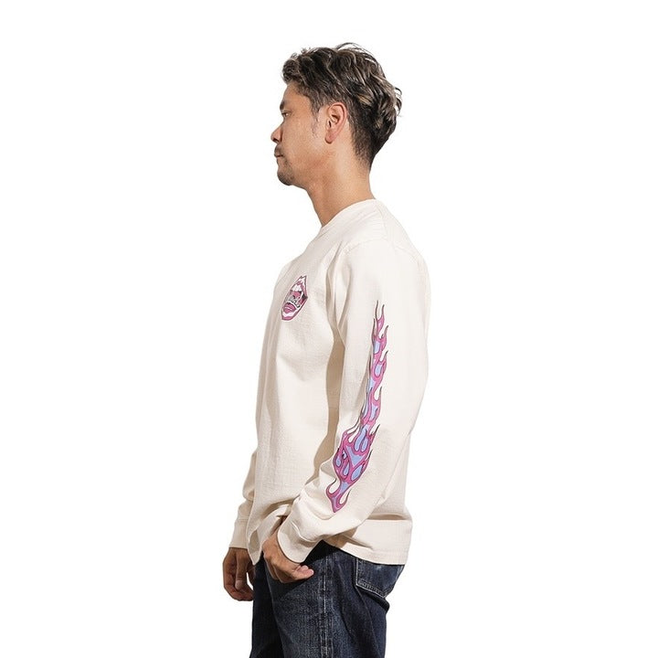 Flame Sleeve Tee【AB21234】