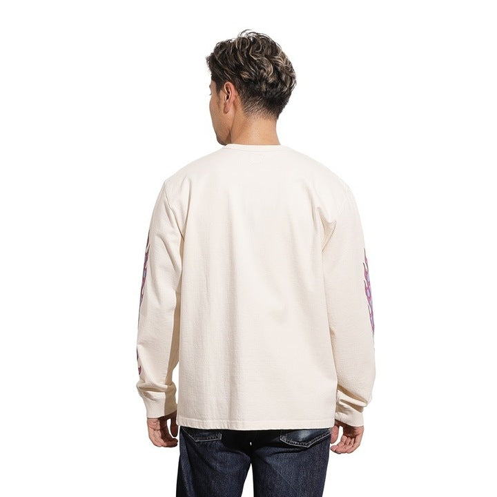 Flame Sleeve Tee【AB21234】