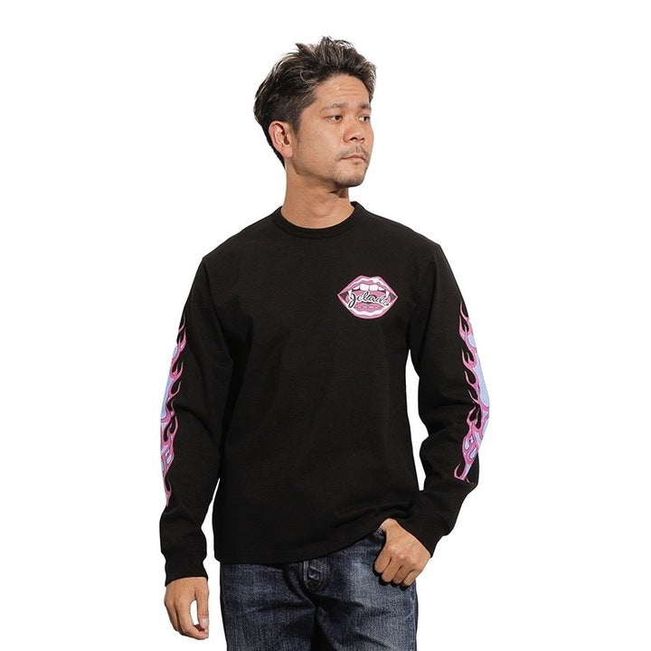 Flame Sleeve Tee【AB21234】