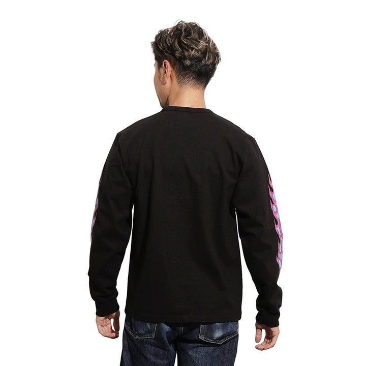 Flame Sleeve Tee【AB21234】