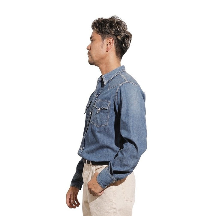 Faded Denim Vaquero Shirt【JP21128】
