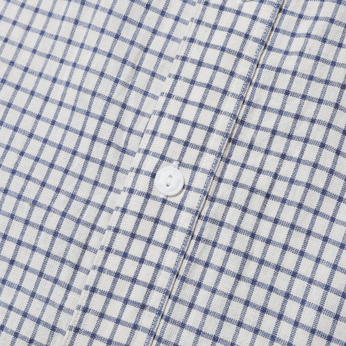 JELADO Smoker Shirt Cotton&Linen Indigo check pattern fabric【JP11117】