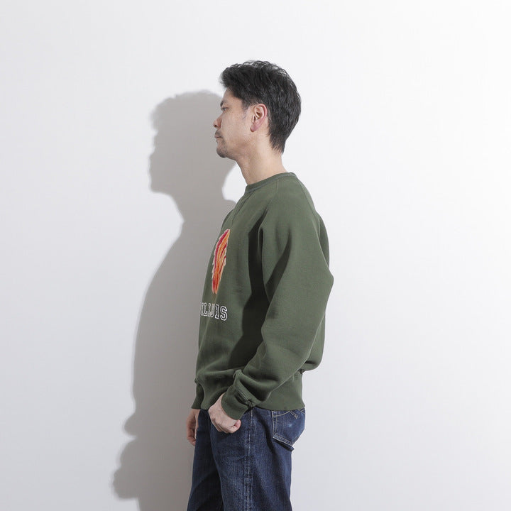ILLINOIS Flocky Pt Sweat【AB12201】