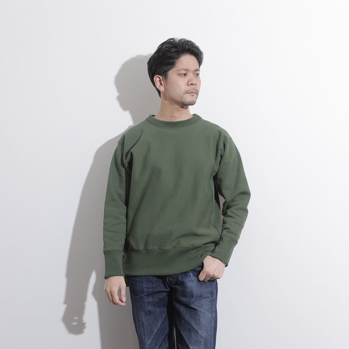 Warmup Reverse Weave Crew Neck Sweat【AB12241】