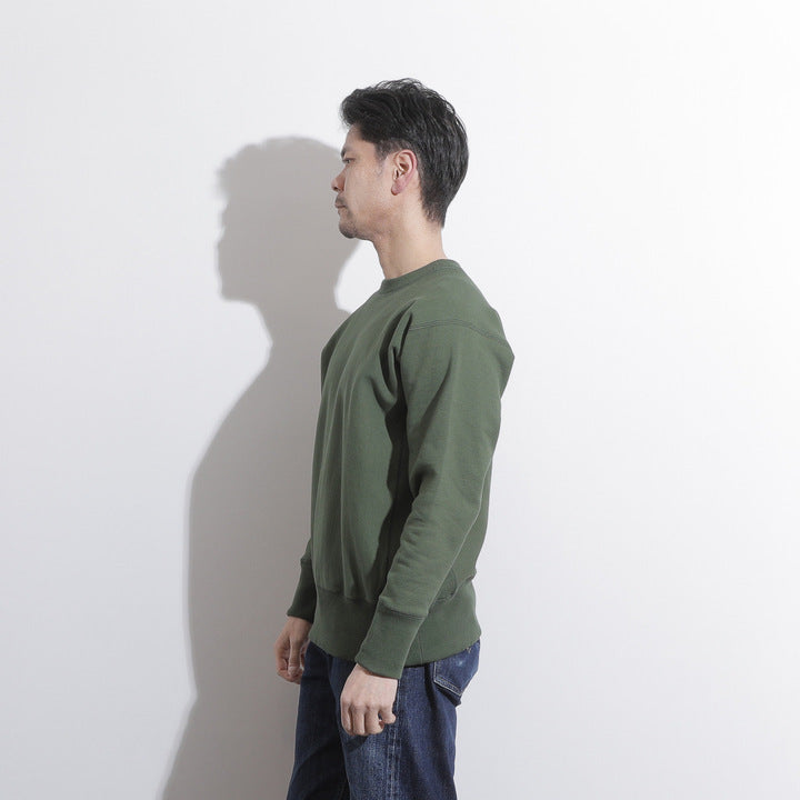 Warmup Reverse Weave Crew Neck Sweat【AB12241】