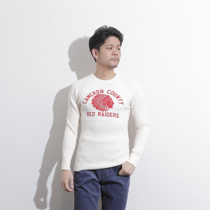 Mega Thermal Red Raiders Print【AB12233】　