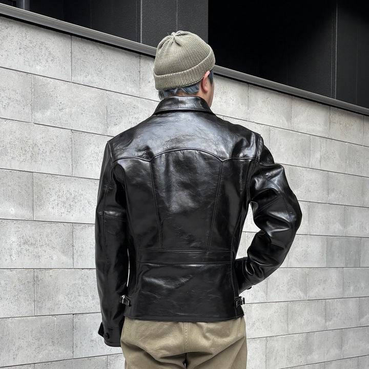 Rainbow Country 30's Style Horsehide Sports Jacket “HERCULES”  Black JELADO Special【RCL-10013H-J24】