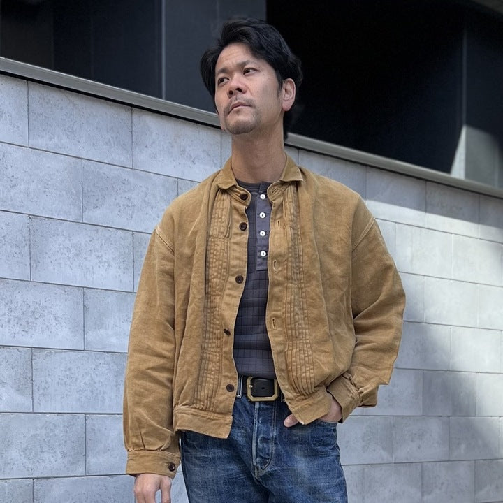 The 2 Monkeys French Work Blouse【TM02454】