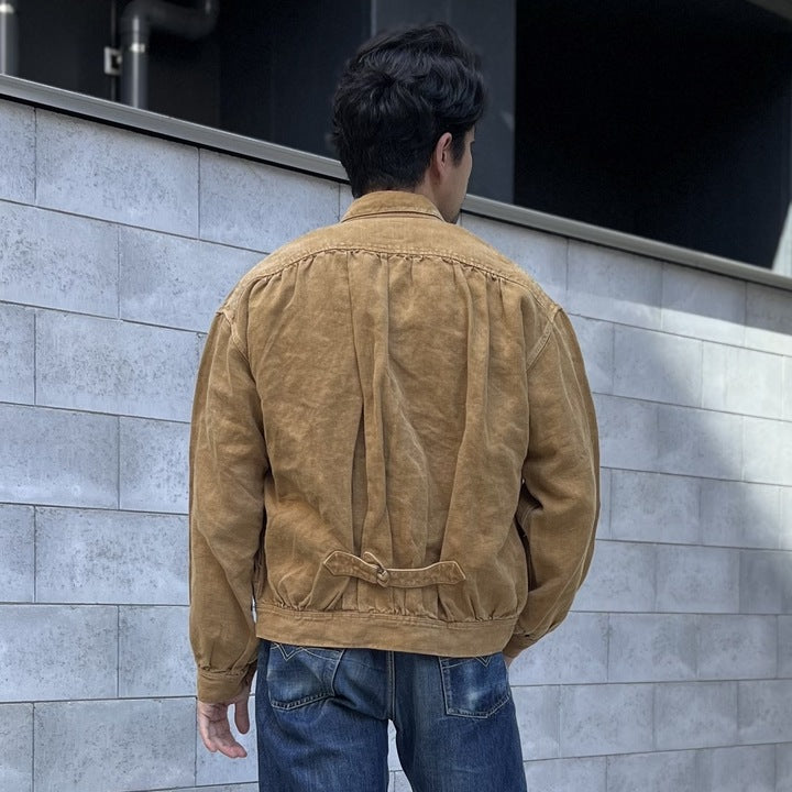 The 2 Monkeys French Work Blouse【TM02454】