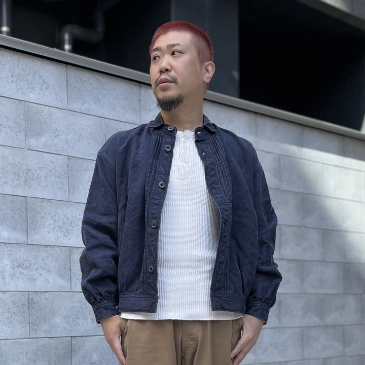 The 2 Monkeys French Work Blouse【TM02454】