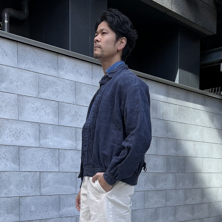 The 2 Monkeys French Work Blouse【TM02454】