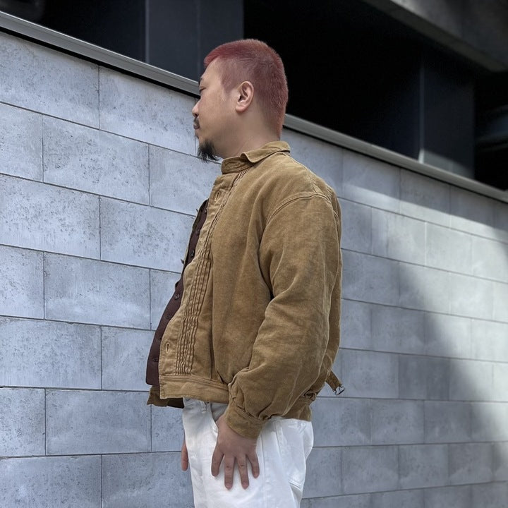 The 2 Monkeys French Work Blouse【TM02454】