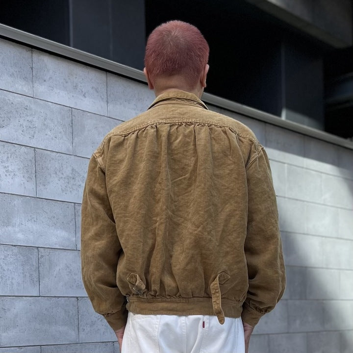 The 2 Monkeys French Work Blouse【TM02454】
