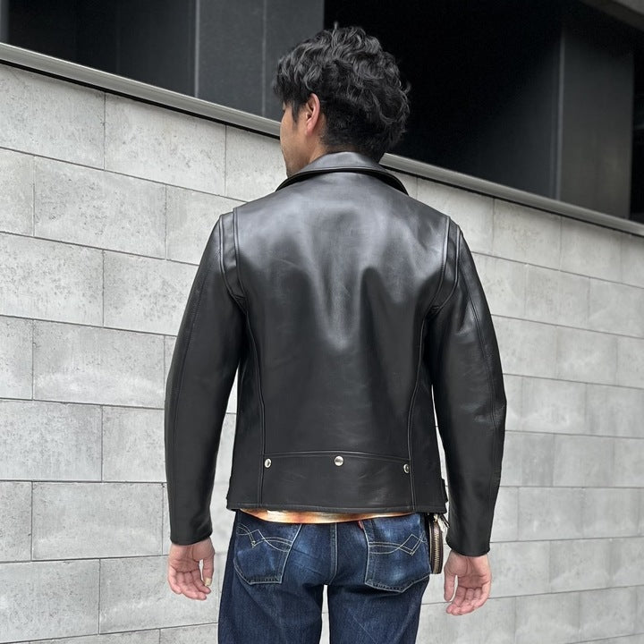 JELADO Rebel Jacket Horse Hide Semi Aniline Finish Black【SG71428】