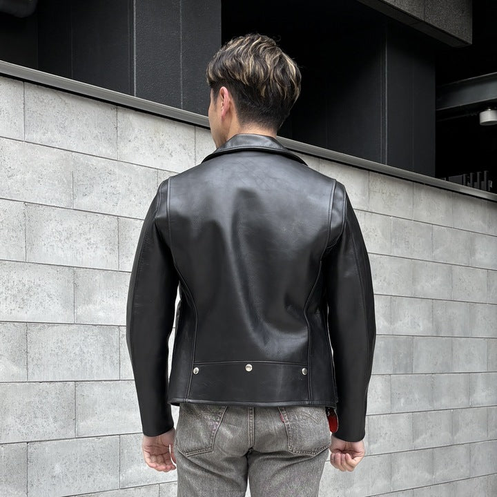 JELADO Rebel Jacket Horse Hide Semi Aniline Finish Black【SG71428】