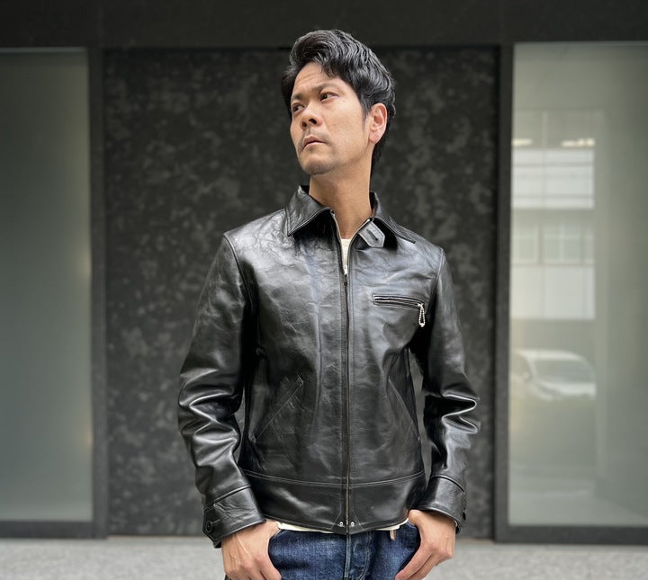 Rainbow Country 30's Style Horsehide Sports Jacket “HERCULES”  Black JELADO Special【RCL-10013H-J24】