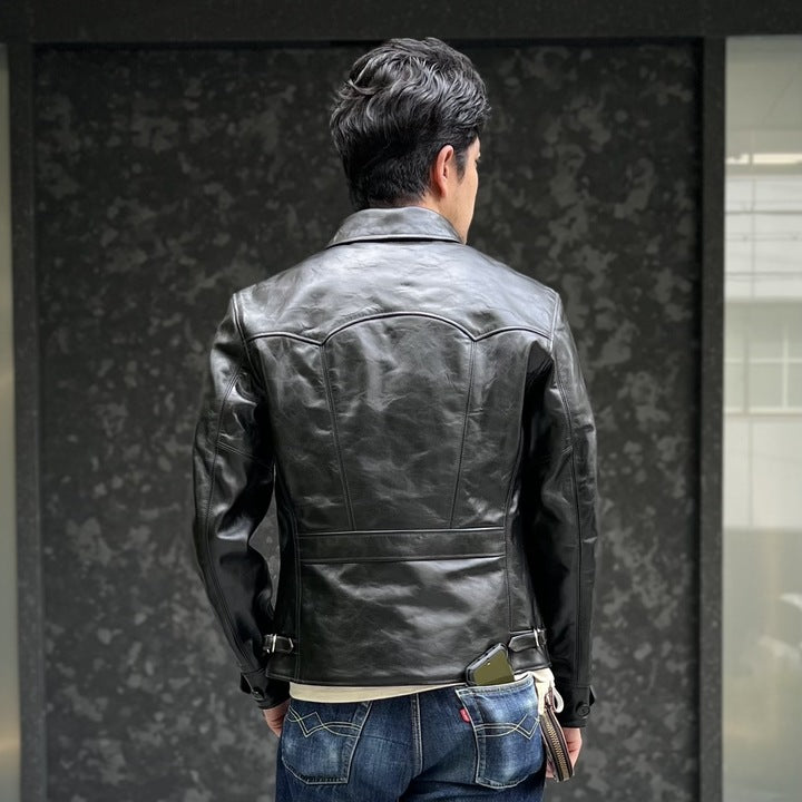 Rainbow Country 30's Style Horsehide Sports Jacket “HERCULES”  Black JELADO Special【RCL-10013H-J24】
