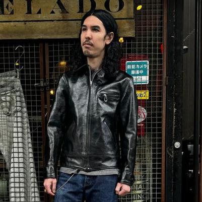Rainbow Country 30's Style Horsehide Sports Jacket “HERCULES”  Black JELADO Special【RCL-10013H-J24】
