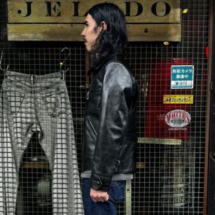 Rainbow Country 30's Style Horsehide Sports Jacket “HERCULES”  Black JELADO Special【RCL-10013H-J24】