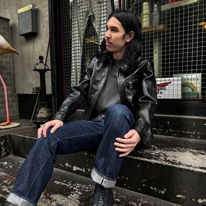 Rainbow Country 30's Style Horsehide Sports Jacket “HERCULES”  Black JELADO Special【RCL-10013H-J24】