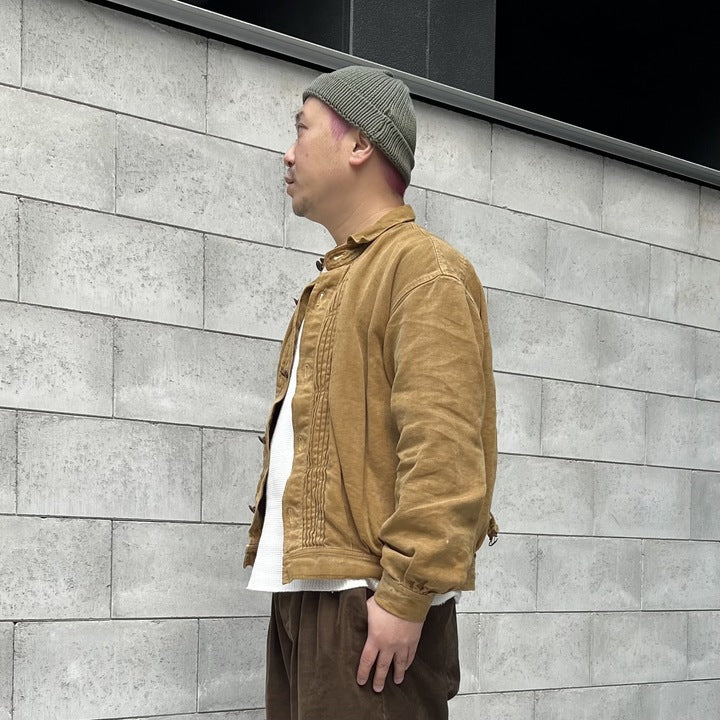 The 2 Monkeys French Work Blouse【TM02454】