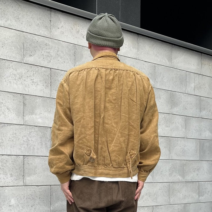 The 2 Monkeys French Work Blouse【TM02454】