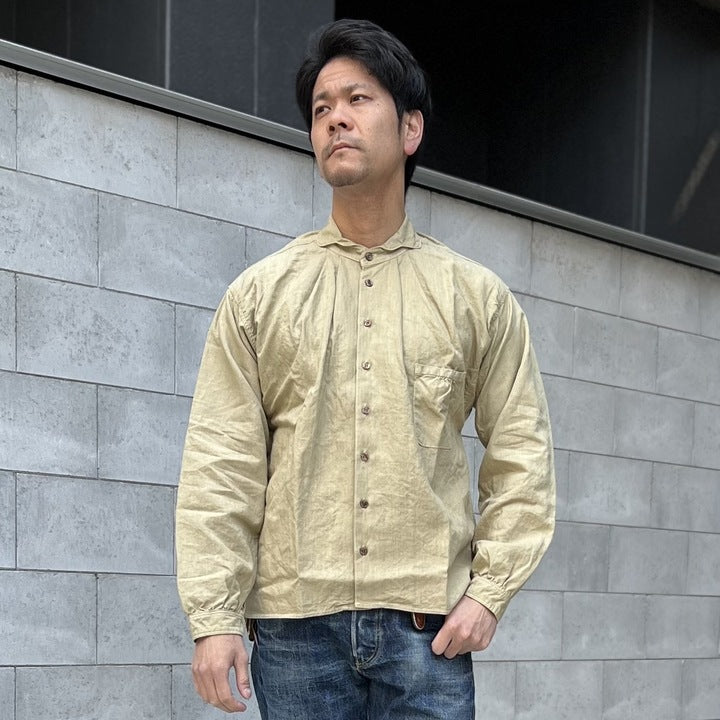 The 2 Monkeys Linen Cambrai Shirt【TM11150】