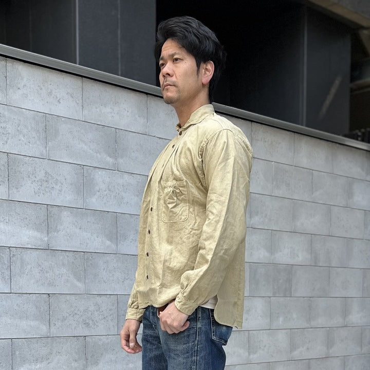 The 2 Monkeys Linen Cambrai Shirt【TM11150】