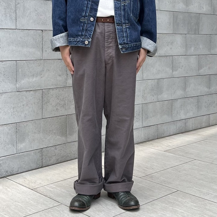 The 2 Monkeys Moleskin Wide Pants【TM03331】