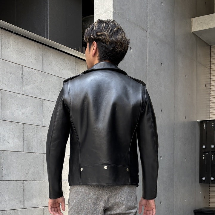 JELADO  Rebel Jacket Horse Hide Semi Aniline Finish Black エポレット有り 【SG83420】