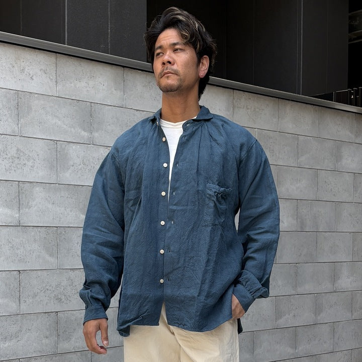 The 2 Monkeys Linen Cambrai Shirt【TM21160】