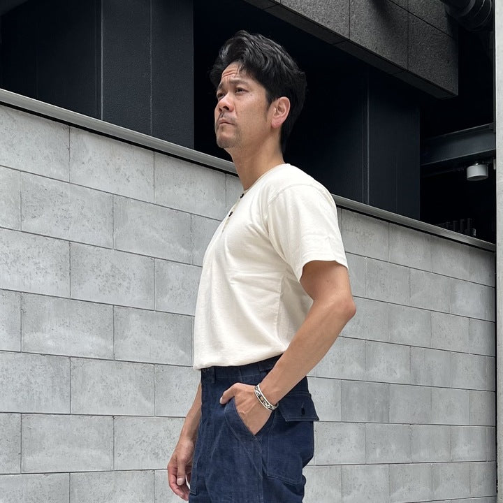 The 2 Monkeys Classic Henley Shirt【TM12244】