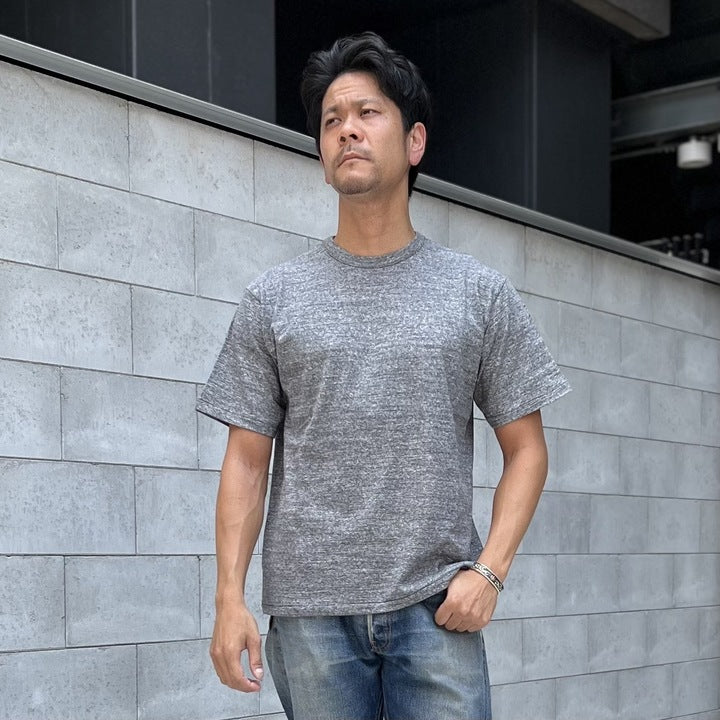16/- 丸胴撚杢 Tee【AB12240】
