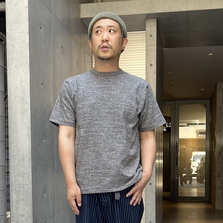 16/- 丸胴撚杢 Tee【AB12240】