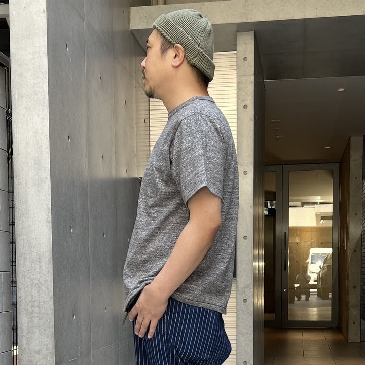16/- 丸胴撚杢 Tee【AB12240】