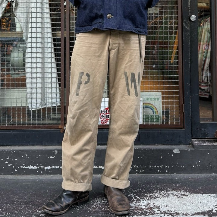 41 Khaki Last Resort Chino Cloth Stencil【AG94341B】