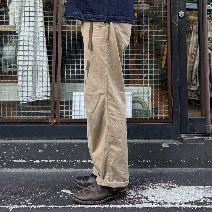 41 Khaki Last Resort Chino Cloth Stencil【AG94341B】