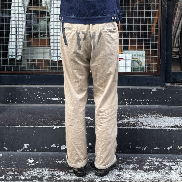 41 Khaki Last Resort Chino Cloth Stencil【AG94341B】
