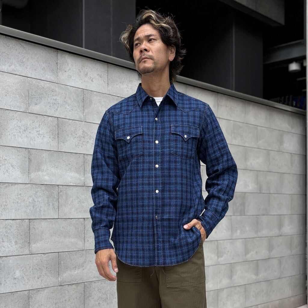 Vaquero Plaid Shirt 【JP23127】