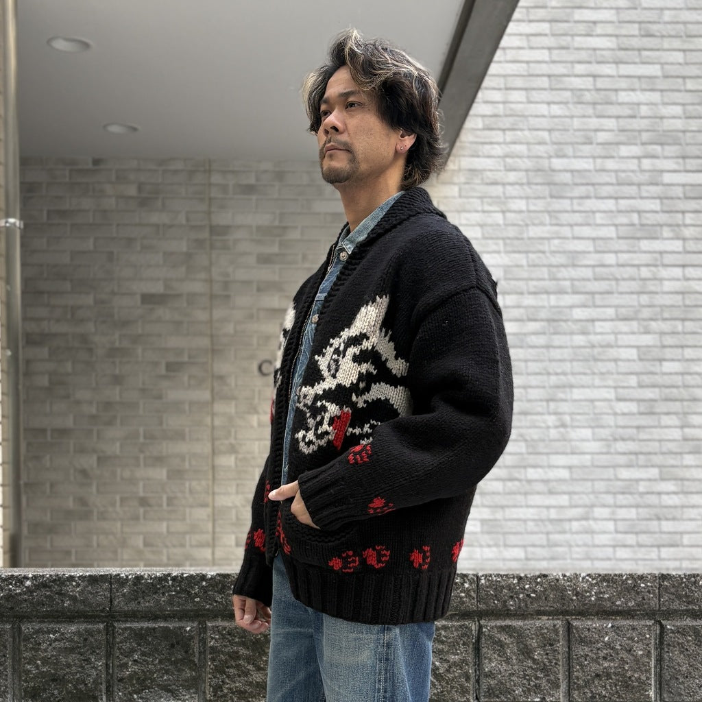 Cowichan Style Sweater WOLF【JP23806】