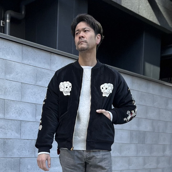 JELADO Skull Snake Souvenir Jacket 【JP13409】