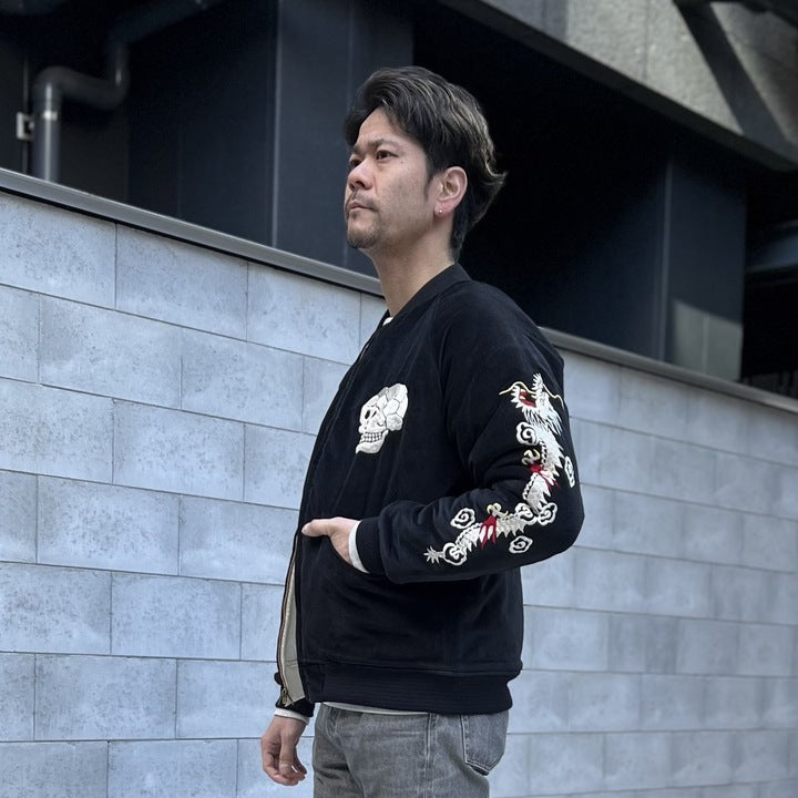 JELADO Skull Snake Souvenir Jacket 【JP13409】