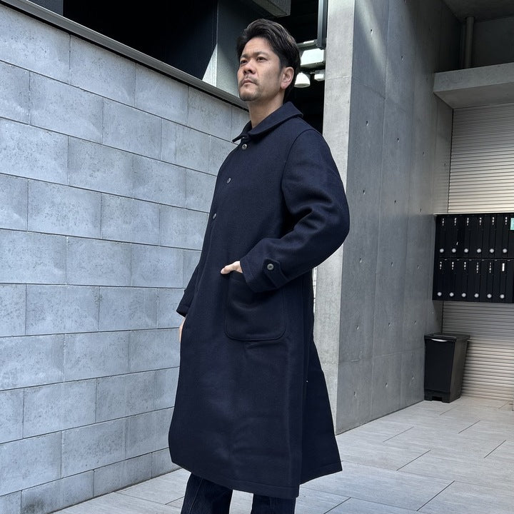The 2 Monkeys Long-A Wool Over Coat【TM13454】