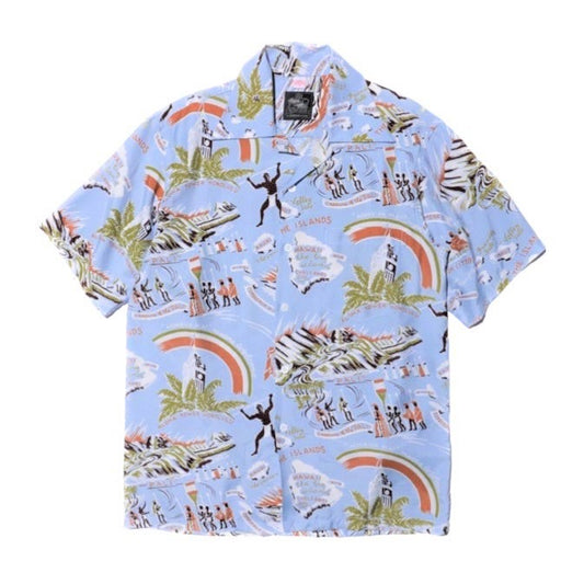 Kona Bay Hawaii 　Kamehameha Blue【BK-UA2103BL】