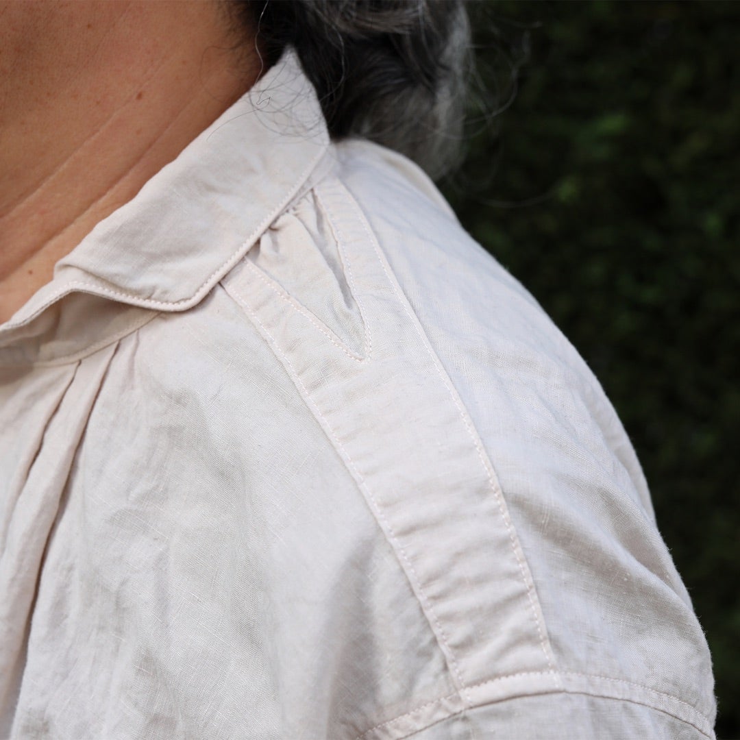 The 2 Monkeys Linen Cambrai Shirt【TM82146】