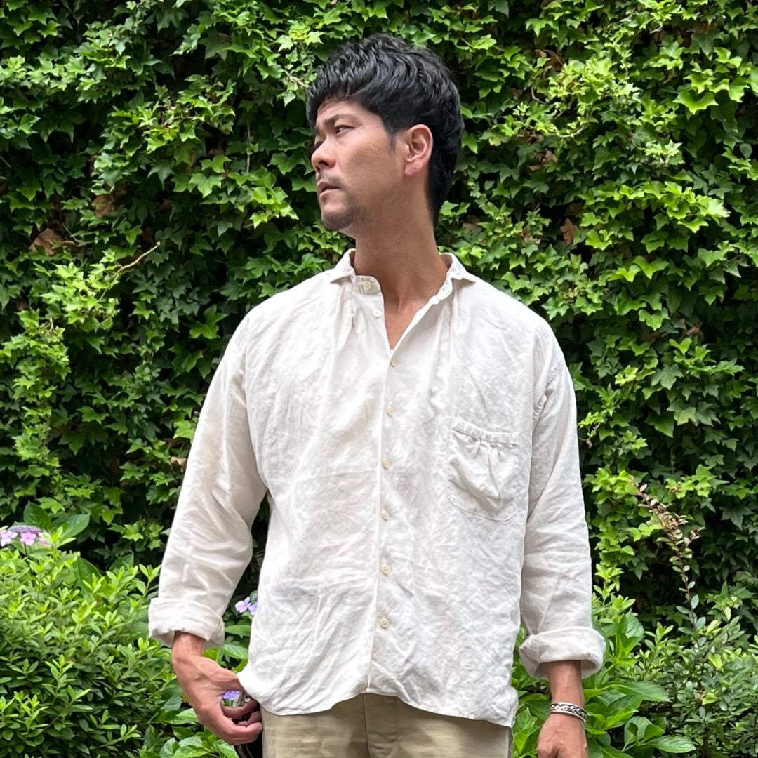The 2 Monkeys Linen Cambrai Shirt【TM82146】