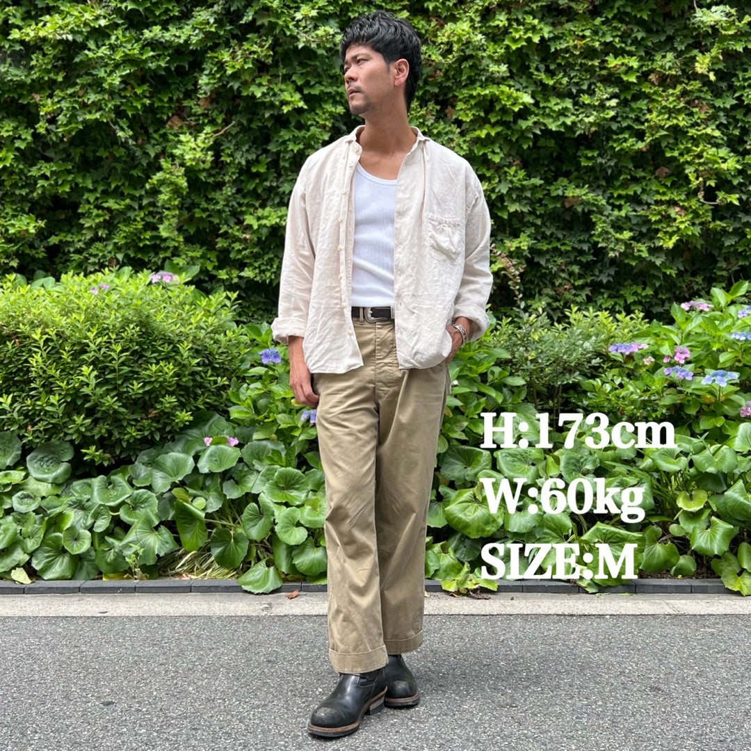The 2 Monkeys Linen Cambrai Shirt【TM82146】