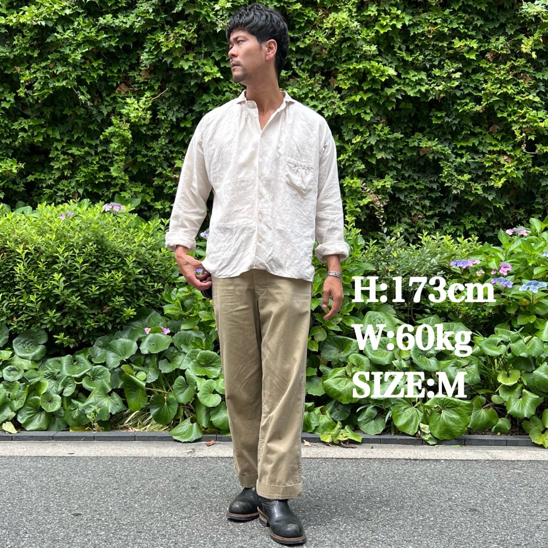 The 2 Monkeys Linen Cambrai Shirt【TM82146】